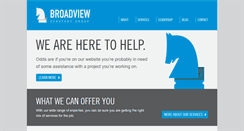 Desktop Screenshot of broadviewstrategygroup.com
